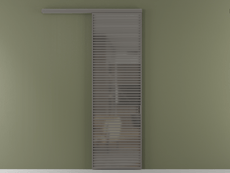 Перегородка Формато вдоль стены 1 створка