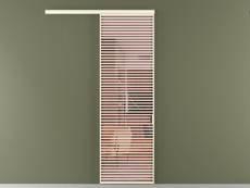 Перегородка Формато вдоль стены 1 створка