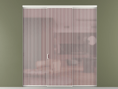 Перегородка Formato внутри проёма 3 створки