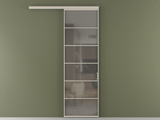 Перегородка Формато вдоль стены 1 створка