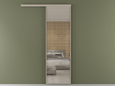 Перегородка Формато вдоль стены 1 створка