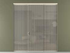 Перегородка Формато внутри проёма 3 створки