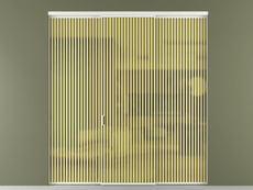 Перегородка Формато внутри проёма 3 створки