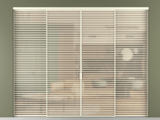 Перегородка Формато внутри проёма 4 створки