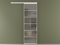 Перегородка Formato вдоль стены 1 створка