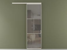 Перегородка Формато вдоль стены 1 створка