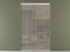 Перегородка Формато внутри проёма 2 створки