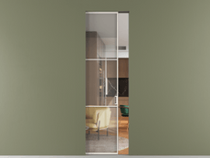 Перегородка Formato скрытый пенал 1 створка