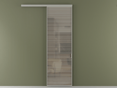 Перегородка Формато вдоль стены 1 створка