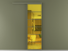 Перегородка Formato вдоль стены 1 створка