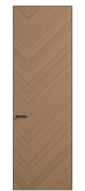 Дверь межкомнатная АКП 0201 ДСПМР Дуб сепия матовый. Цвет Дуб сепия матовый рифт. Материал Радиальный шпон Naturwood. Коллекция Rift. Картинка.