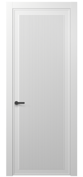 Дверь межкомнатная 8622 МБЛ . Цвет Матовый белоснежный. Материал Гладкая эмаль. Коллекция Dune. Картинка.