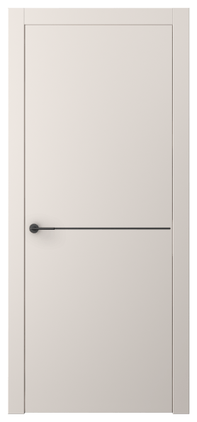 Дверь межкомнатная АКП 4207 ПЭТБ. Цвет ПЭТ тёплый-белый. Материал ПЭТ. Коллекция Freedom. Картинка.