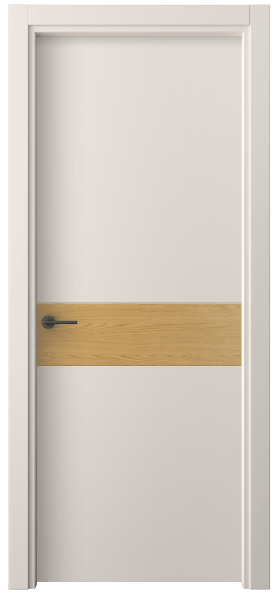 Дверь межкомнатная 4221 ПЭТБ. Цвет ПЭТ тёплый-белый. Материал ПЭТ. Коллекция Freedom. Картинка.