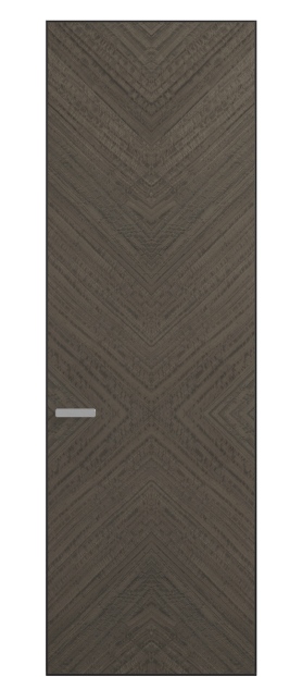 Дверь межкомнатная 0205 ЭВСМФ Эвкалипт серый матовый фризе. Цвет Эвкалипт серый матовый фризе. Материал Шпон эвкалипта Naturwood. Коллекция Rift. Картинка.