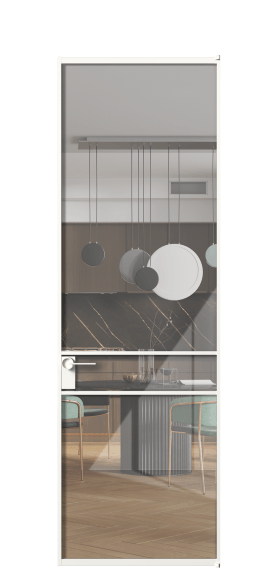 Межкомнатная дверь АЛПЛ040.02 БЕЛ Алюминий Белый Stopsol Clear прозрачное. Цвет Алюминий Белый. Материал Алюминий. Коллекция Formato. Фото. Дверь межкомнатная АЛПЛ040.02 БЕЛ Алюминий Белый Stopsol Clear прозрачное. Цвет Алюминий Белый. Материал Алюминий. Коллекция Formato. Картинка.