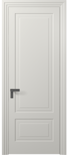 Дверь межкомнатная 8341 МСР. Цвет Матовый серый. Материал Гладкая эмаль. Коллекция Rocca. Картинка.