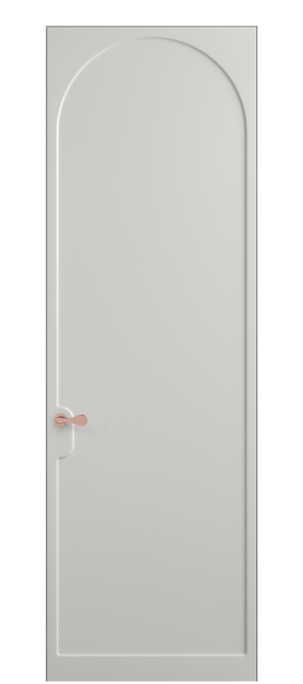 Дверь межкомнатная 7503 МСР. Цвет Матовый серый. Материал Гладкая эмаль. Коллекция Softform. Картинка.