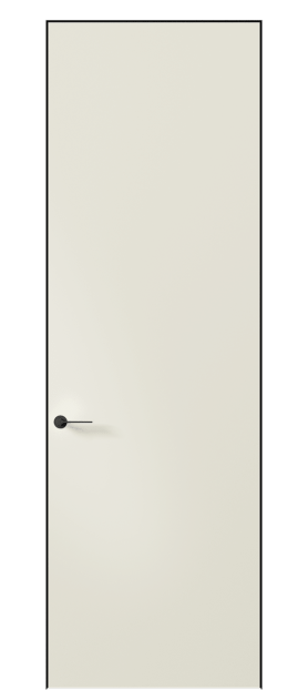 Дверь межкомнатная 0010 АКП ММБ. Цвет Матовый молочно-белый. Материал Гладкая эмаль. Коллекция Planum Pro. Картинка.