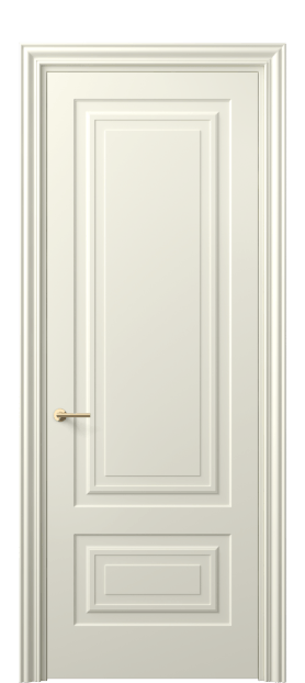 Дверь межкомнатная 8441 ММБ. Цвет Матовый молочно-белый. Материал Гладкая эмаль. Коллекция Mascot. Картинка.