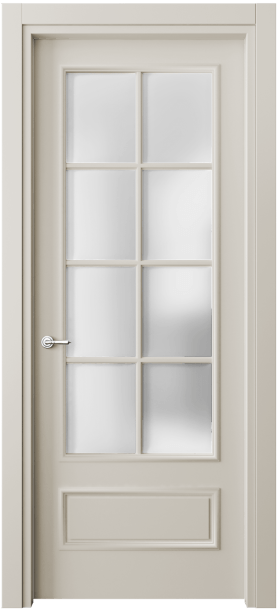 Межкомнатная дверь 8112 МОС САТ. Цвет Матовый облачно-серый. Материал Гладкая эмаль. Коллекция Paris. Фото. Дверь межкомнатная 8112 МОС САТ. Цвет Матовый облачно-серый. Материал Гладкая эмаль. Коллекция Paris. Картинка.