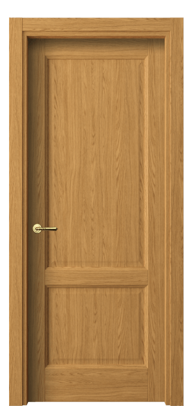 Дверь межкомнатная 1421 ВНД. Цвет Ванильный дуб. Материал Ламинатин. Коллекция Galant. Картинка.