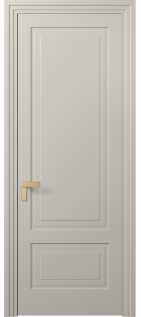 Дверь межкомнатная АКП 8341 МСБЖ Матовый светло-бежевый. Цвет Матовый светло-бежевый. Материал Гладкая эмаль. Коллекция Rocca. Картинка.